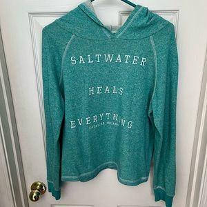 Salt water heals everything * Catalina Island sweatshirt